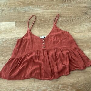 Flowing crop top